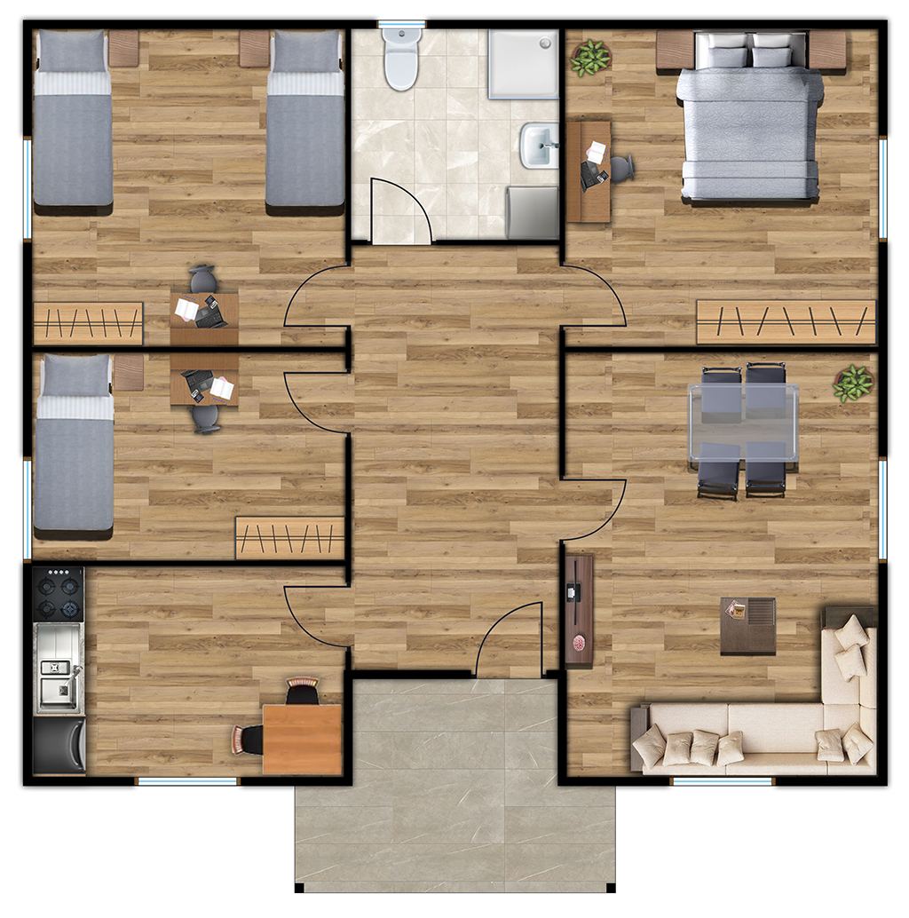 Salda Plano de planta