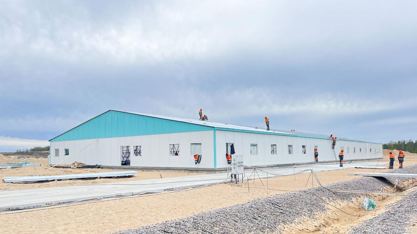 Doğalgaz Tesisi Kamp Binaları — Rusya