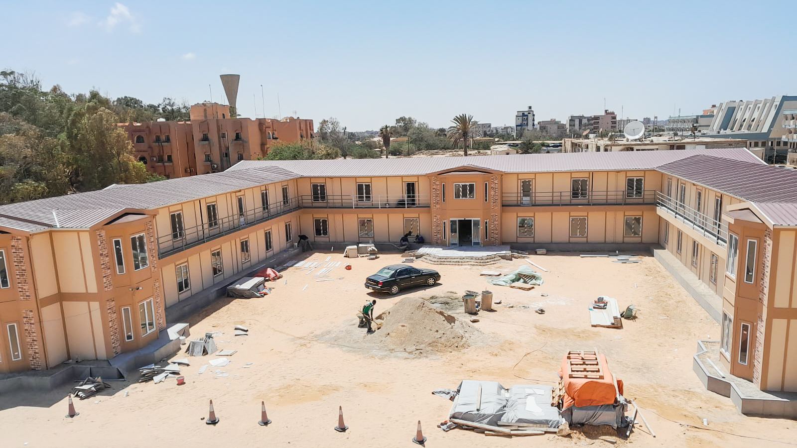 Temporary Hospital Building