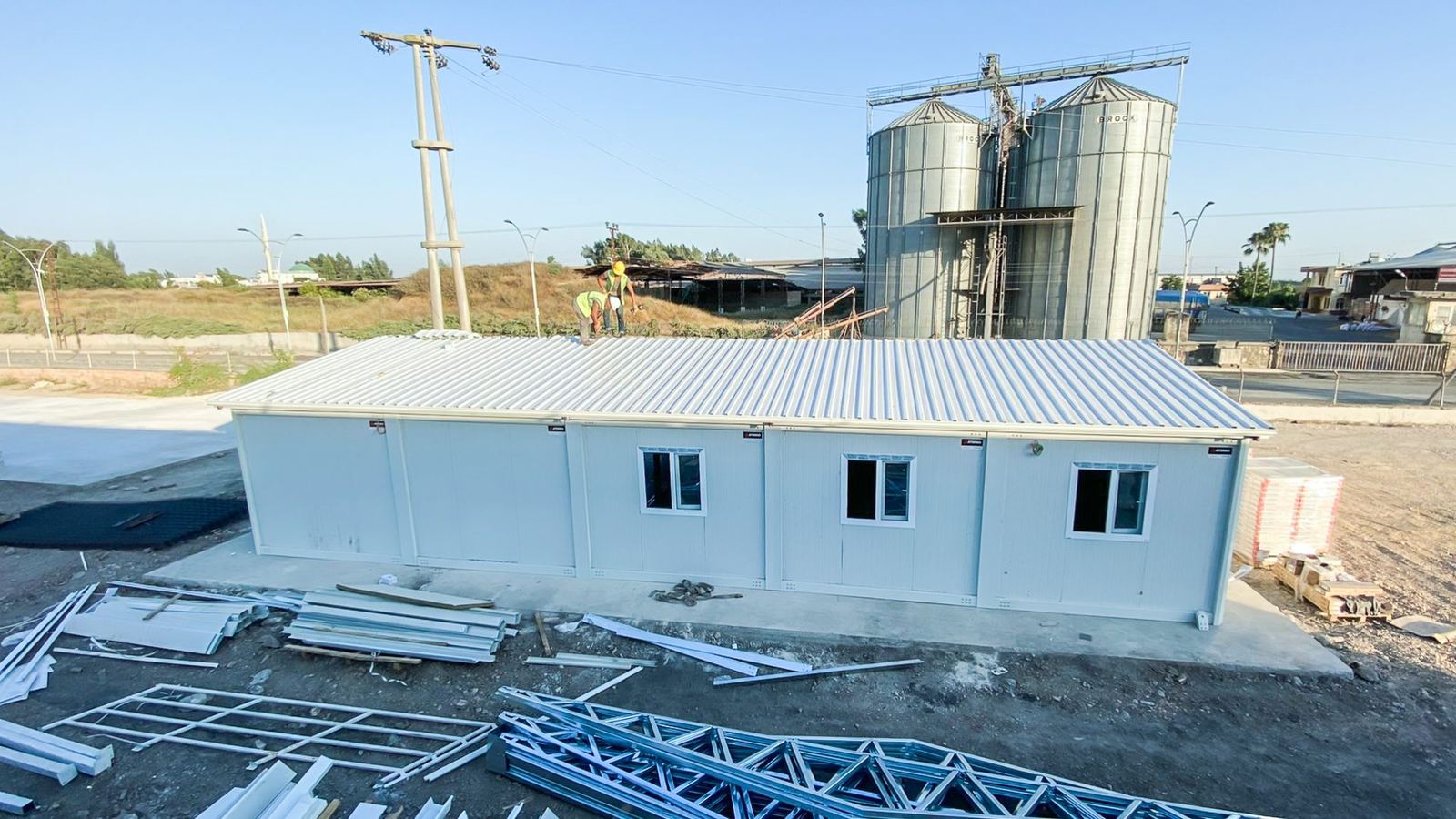 Railway Project Site Buildings
