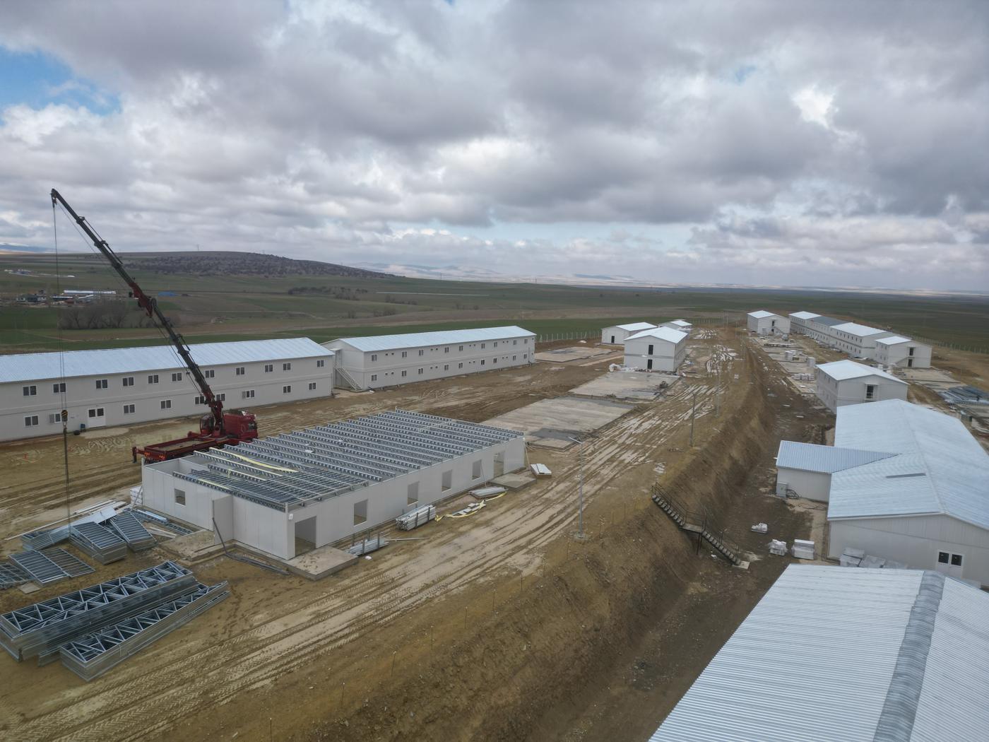 YHT Prefabrik Şantiye Binaları