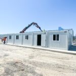 Railway Project Construction Site Buildings / Mersin