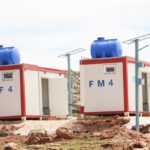 Mülteci Kampı Wash Kabinleri / Suriye