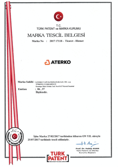 Marka Tescil Belgesi